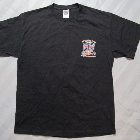 Choppers Bike Week T-Shirt 2007 Daytona Beach Fl Joe Cool Print VG+ Sz Large - Picture 1 of 8